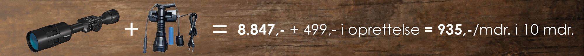 ATN x-sight 4K Pro financering