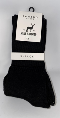 Bambus strømper i 3 pakke