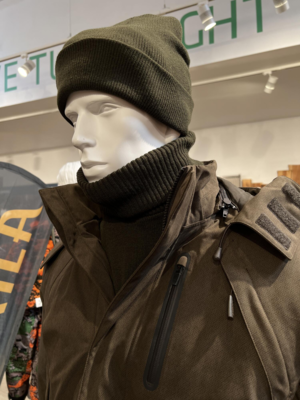 Strikhue og halsedisse - sæt