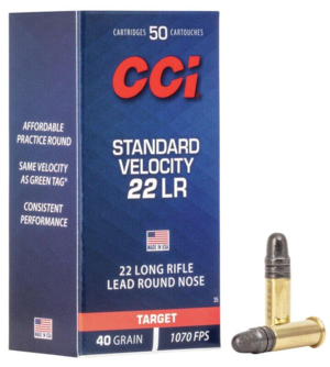 CCI 22lr. Standard 40gr LRN (æske a 50 stk)