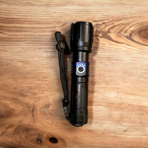 laserlygte med hvidt lys