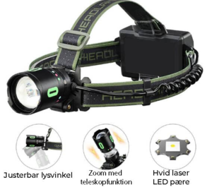 Pandelygte jagt-camping outdoor