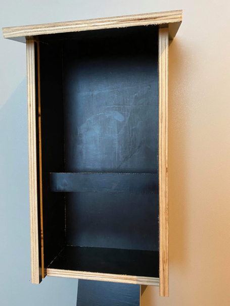 Vildtkamera hus i træ