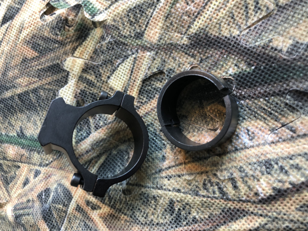 montage til lygte på dagkikkert