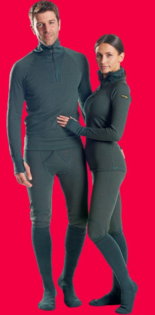 Trøje med lynlås og langeærmer (TS500)