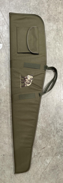 Foderal med Vildsvin motiv, grøn