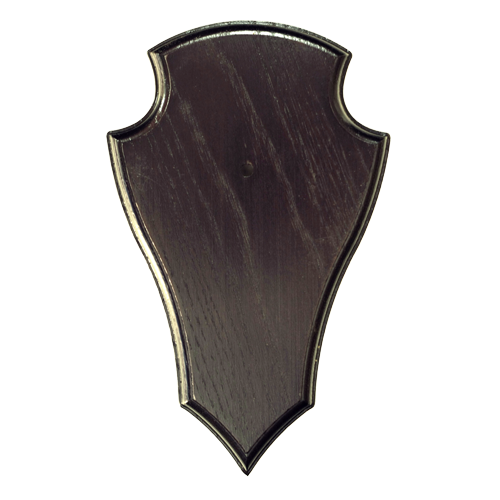 Eg bukke / trofæplade til Rådyr (Skjold)