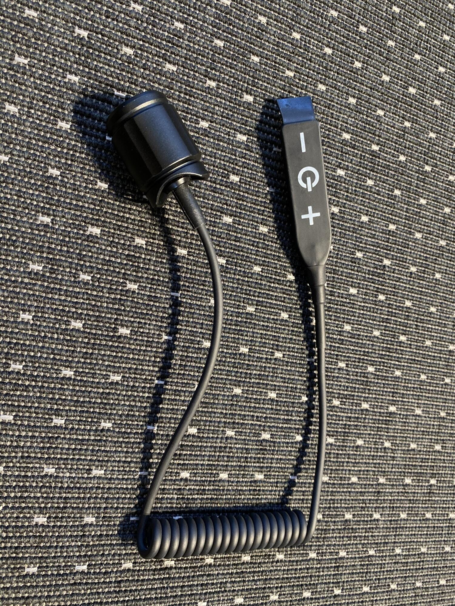 Fjernkontakt til black Star ir Lygte