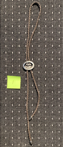 Bolo tie med Kronhjort