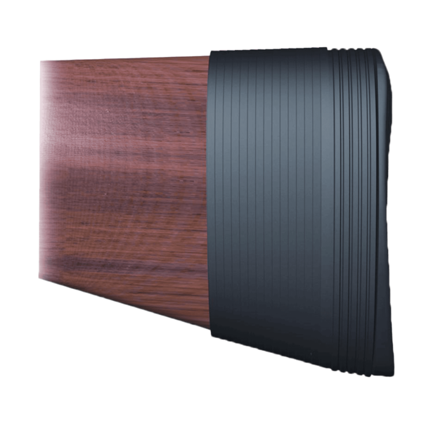 Rekyldæmpende kolbeforlænger