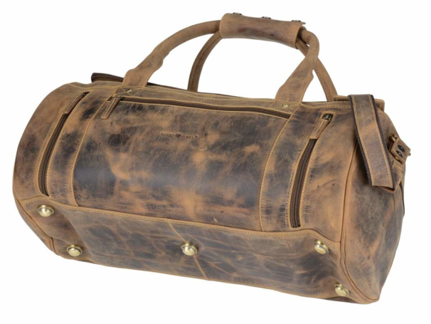 Greenbury weekend taske læder - mellem