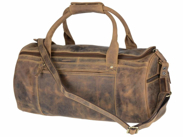 Greenbury weekend taske læder - mellem