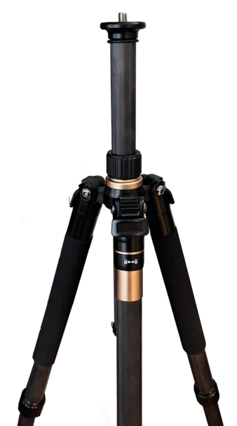 Letvægts Carbon tripod- skydestok
