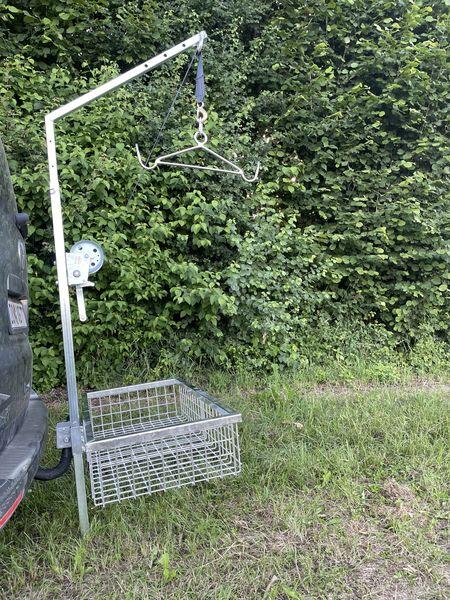 Gehetec galge til vildtkurv