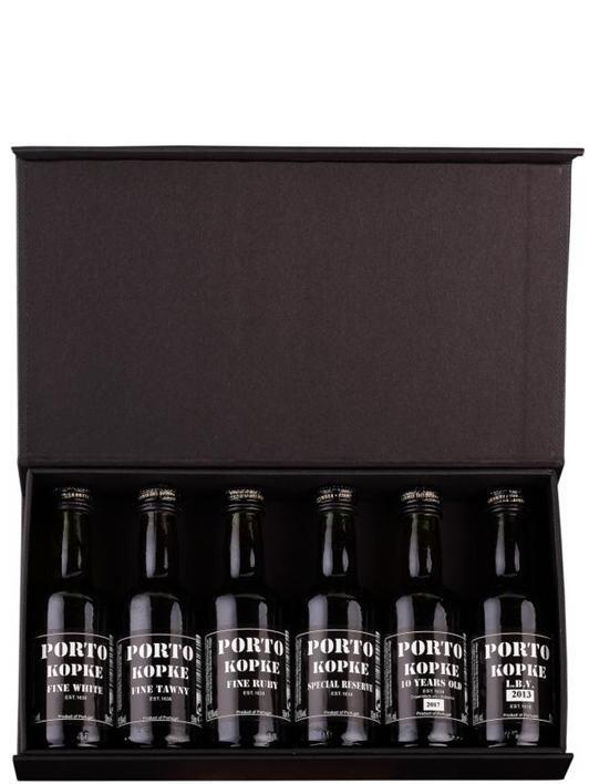 Portvin gavesæt med 6 flasker - 5cl