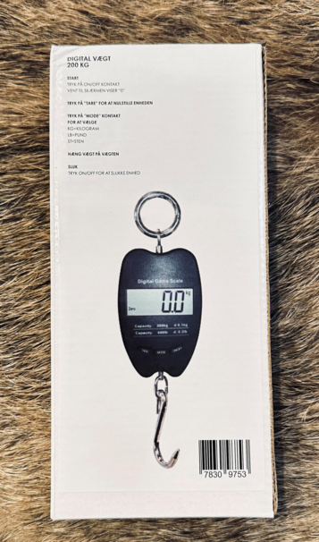 Digital vægt 200KG - digital