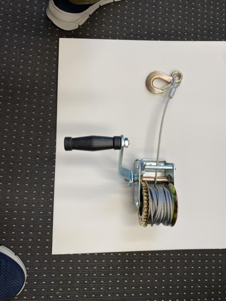 Trækspil med wire 800kg