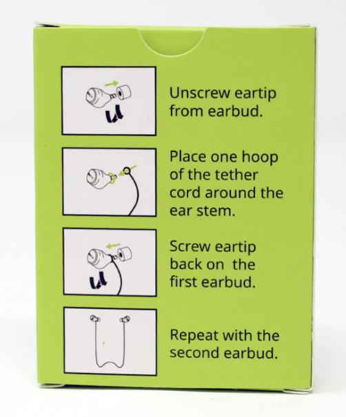 Isotunes elektroniske høreværn - KABEL