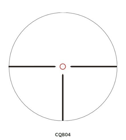 Optisan EVE 1-4x24i - belyst CQB sigtemiddel