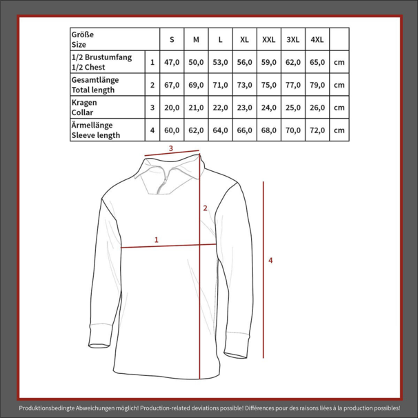 Langærmet fleece undertrøje - holder dig tør og varm