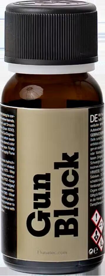 Fluna Tec gun black 50ml - koldbrunering