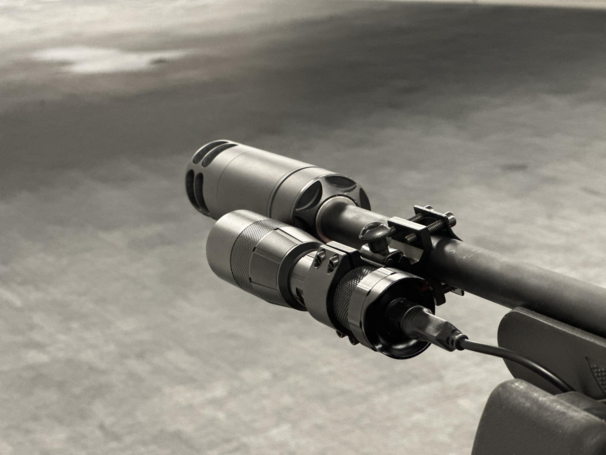 Infrarød Black Star laser lygte