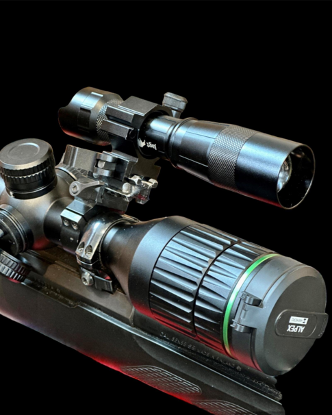 Infrarød Black Star laser lygte