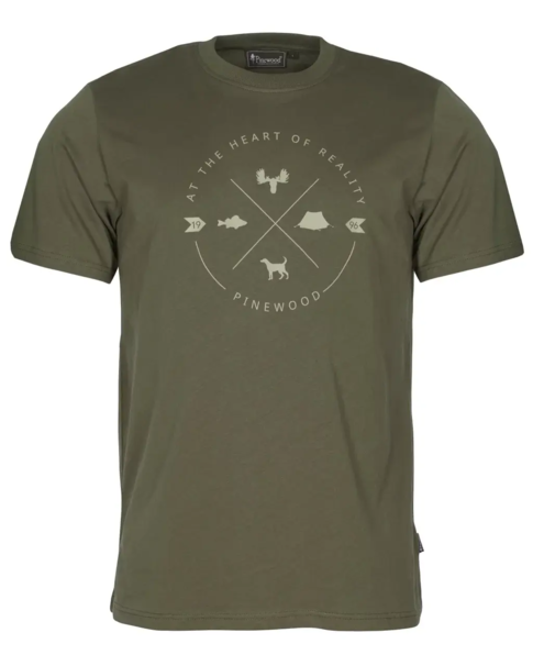 FINNVEDEN TRAIL T-SHIRT M’S 5321 - OLIVENGRØN