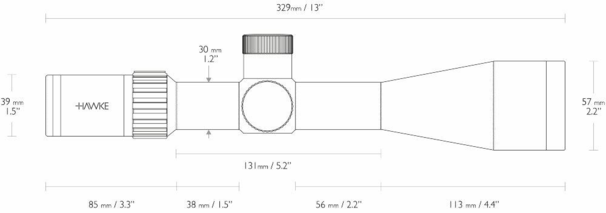 Hawke Airmax 30 sf comp,