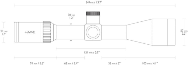 Hawke Vantage 30 WA IR