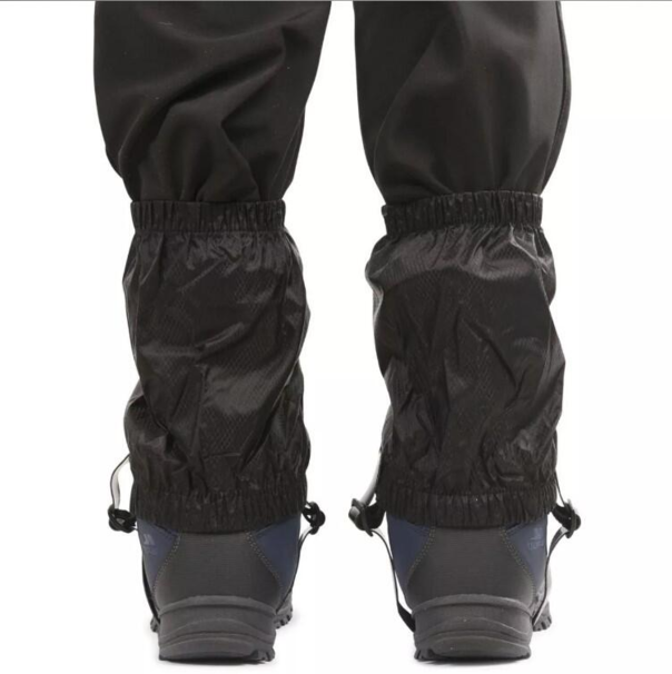 gaitors - overtræk til sko/støvler - sorte vandtætte