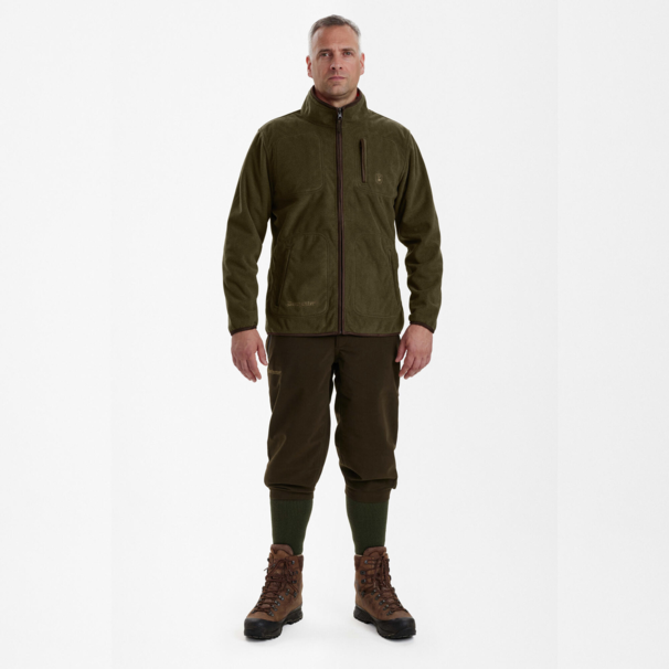 Gamekeeper Bonded Fleecejakke - vendbar