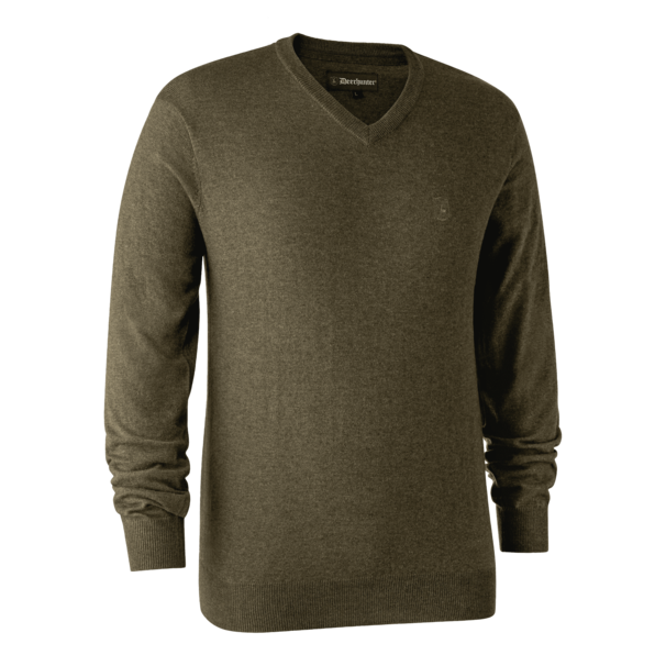 Kingston Striktrøje med V-hals