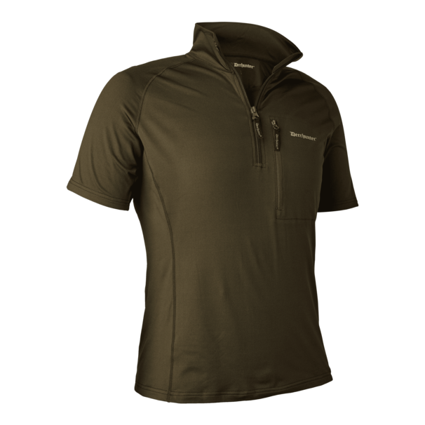 Excape Insulated T-shirt med lynlås i halsen