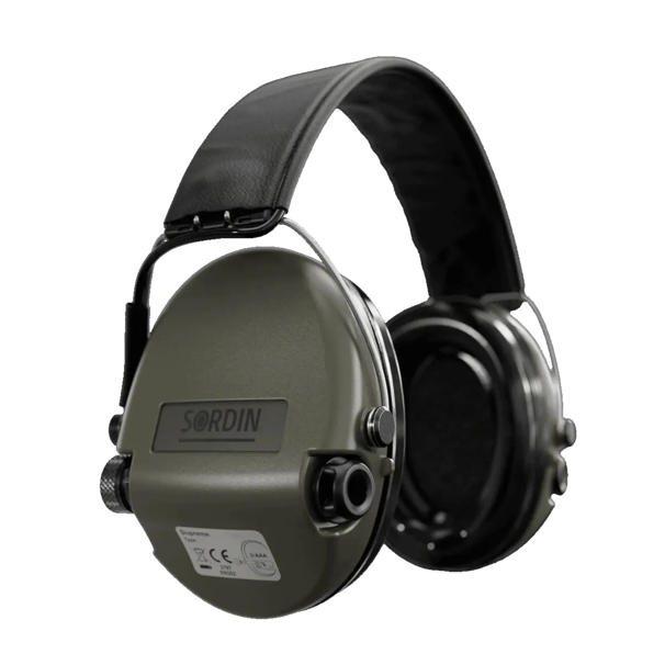 Sordin Supreme Pro Gel grøn/sort