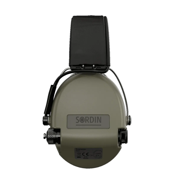 Sordin Supreme Pro Gel grøn/sort