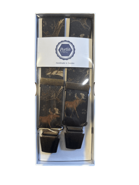 Portia seler med elg motiv