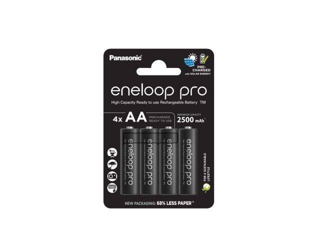 Panasonic eneloop Pro AA Genopladelige batterier 4 Stk.