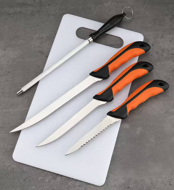 slagtesæt vil vildt med brystben kniv