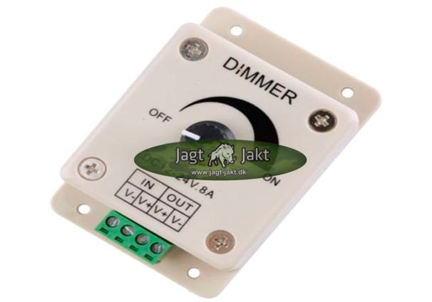 Lys dæmper 12 volt til foderplads