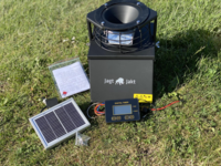 foderautomat galvaniseret og lakeret 12v