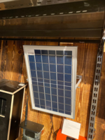 Solpanel 6v - 10w til vildtkamera